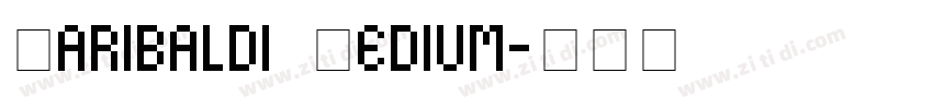 Garibaldi Medium字体转换